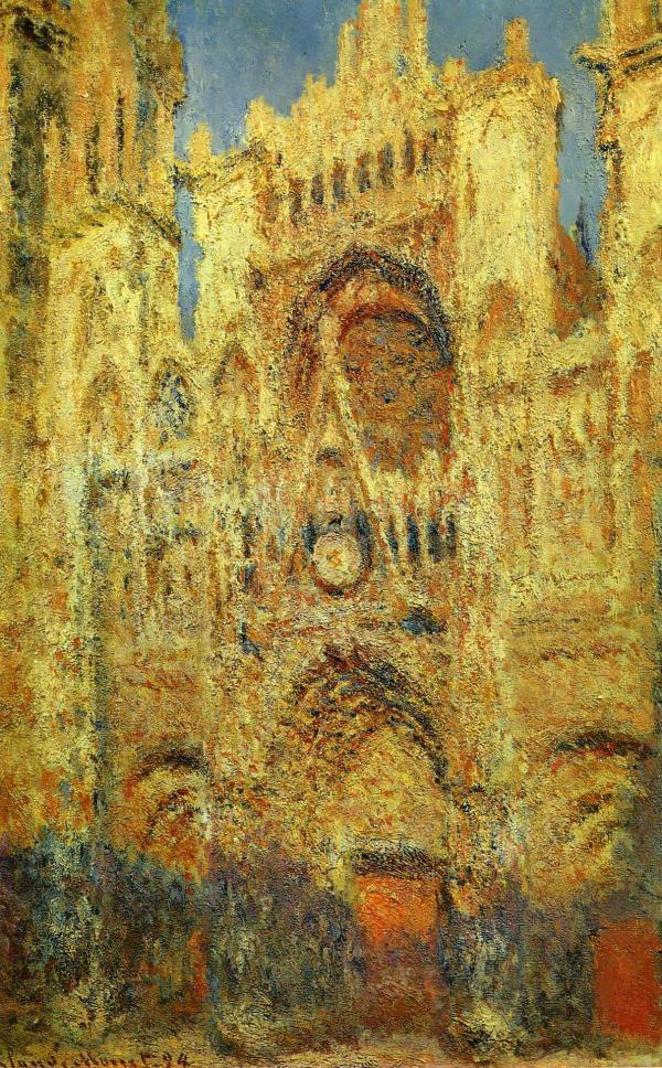 ルーアン大聖堂｜クロード・モネの壁紙/画像素材