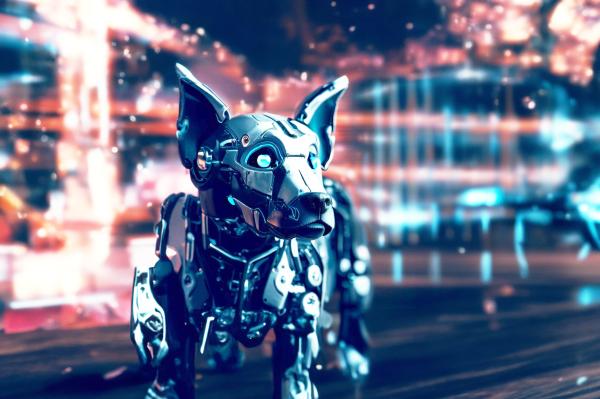ロボット犬｜機械の壁紙/画像素材