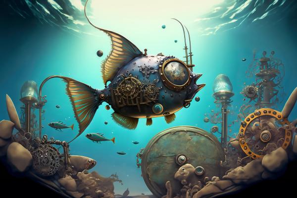 海を泳ぐ魚3｜の壁紙/画像素材