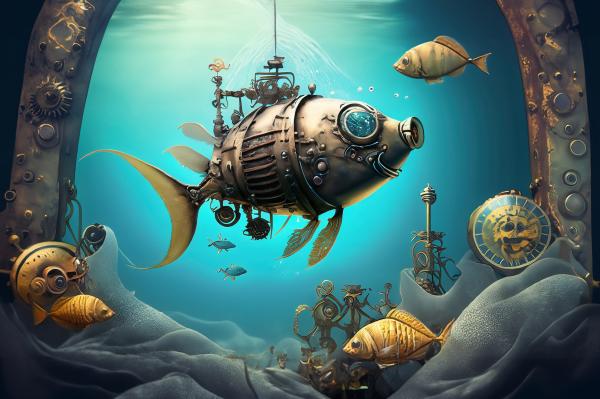 海を泳ぐ魚4｜生き物の壁紙/画像素材